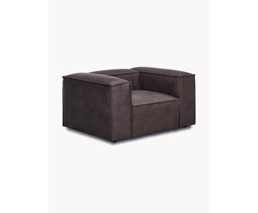 Fauteuil Lennon van gerecycled leer