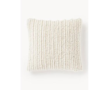 Grofgebreide kussenhoes Idra
