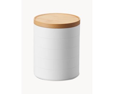 Sieradendoos Tosca met houten deksel, 5 niveaus