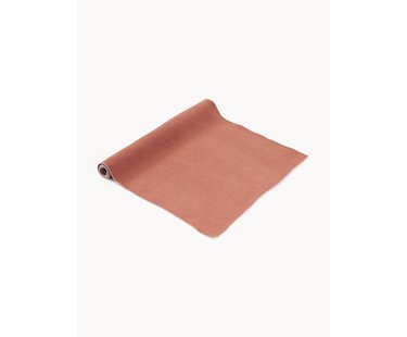 Linnen tafelloper Kennedy met bies