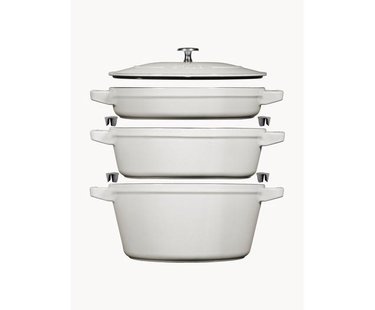 Kookpotten La Cocotte uit gietijzer, set van 3