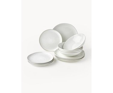 Serviesset Gemma met reactief glazuur, 4 personen (12-delig)