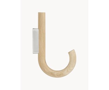 Eikenhouten wandhaak Umbrella, in verschillende formaten