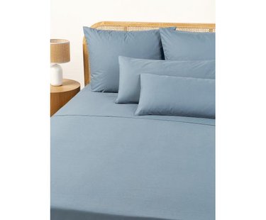 Perkal katoenen laken Elsie