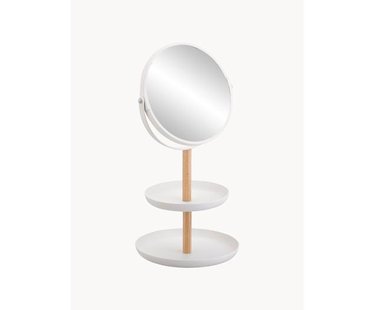 Ronde make-up spiegel Tosca met plateaus en vergroting