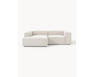 Modulaire hoekbank Lennon uit boucl&eacute;