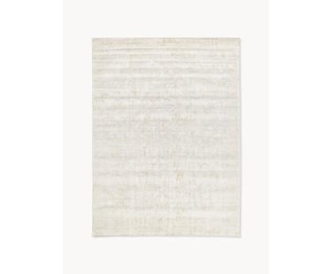 Handgeweven viscose vloerkleed Jane