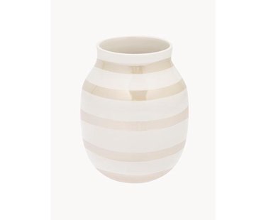 Handgemaakte keramische vaas Omaggio, H 20 cm