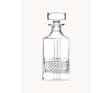 Kristallen karaf Calicavino met reli&euml;f, 850 ml