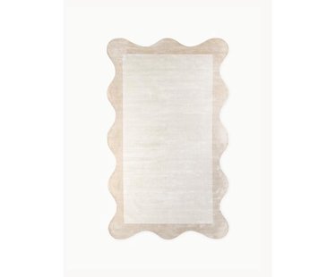 Handgeweven vloerkleed Wavy