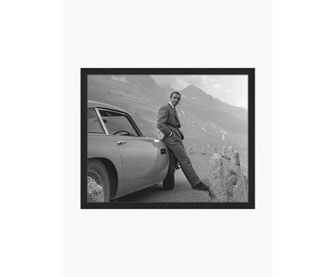 Ingelijste digitale print Sean Connery (James Bond)