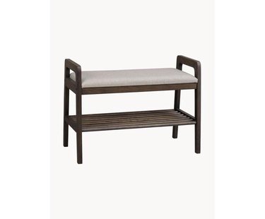 Gestoffeerde bank Inverness van eikenhout