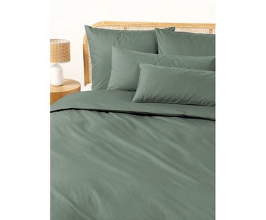 Perkal katoenen dekbedovertrek Elsie