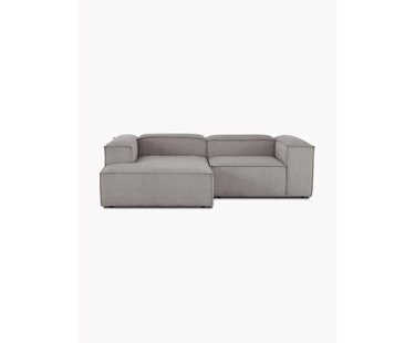 Modulaire hoekbank Lennon van corduroy