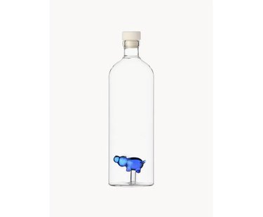 Handgemaakte karaf Animal Farm van borosilicaatglas, 1.1 L