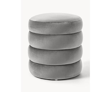 Fluwelen poef Alto