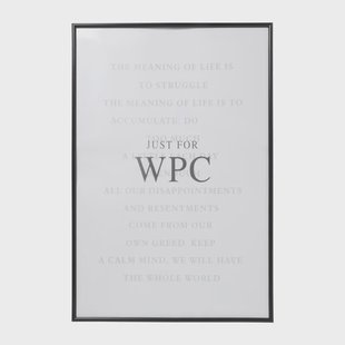 Fotolijst WPC - zwart - 50x75 cm