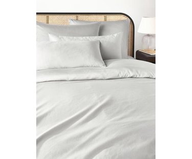 Katoensatijnen dekbedovertrek Comfort