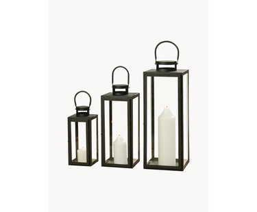 Glazen lantaarns Arana, 3-delig