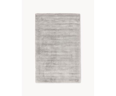 Handgeweven viscose vloerkleed Jane