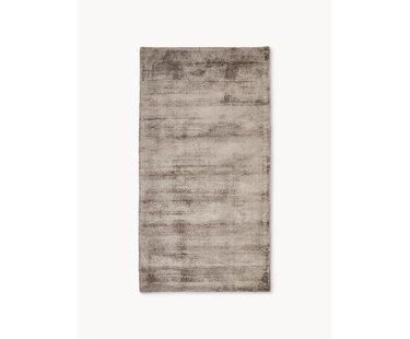 Handgeweven viscose vloerkleed Jane