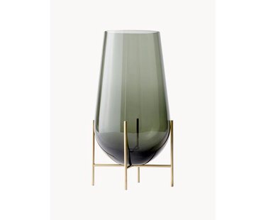Mondgeblazen vloervaas &Eacute;chasse, H 60 cm