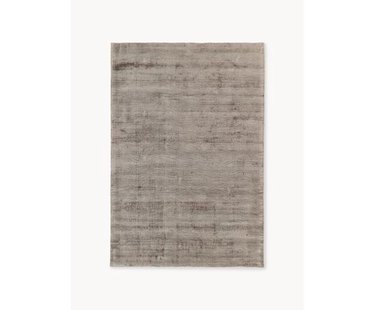 Handgeweven viscose vloerkleed Jane