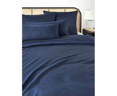 Katoensatijnen dekbedovertrek Comfort