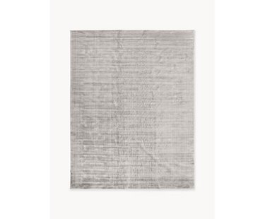 Handgeweven viscose vloerkleed Jane