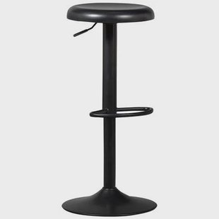 WOOOD Isaac Barkruk - Metaal - Zwart - 81x39x39