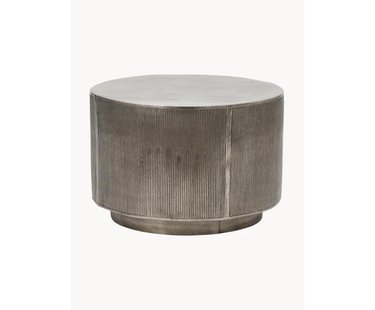 Ronde salontafel Rota met antieke afwerking