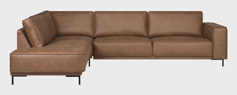 Hoekbank Mantova Big links vegan leer | NADUVI Collection