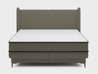 Boxspring Daccar velvet met opbergruimte 140 x 200 cm | Selsey Design