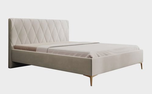 Bedframe Ticaro velvet 140 x 200 cm | NADUVI Collection Bedframe Ticaro velvet 140 x 200 cm | NADUVI Collection