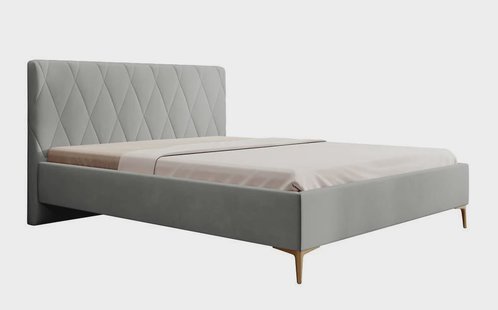 Bedframe Ticaro velvet 180 x 200 cm | Selsey Design