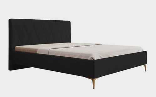 Bedframe Ticaro velvet 160 x 200 cm | Selsey Design