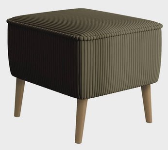 Hocker Verdiro ribstof | NADUVI Collection