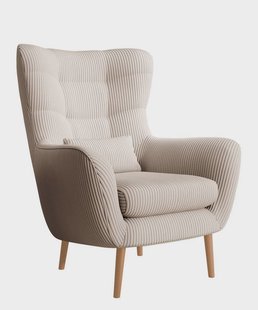 Fauteuil Verdiro ribstof | NADUVI Collection