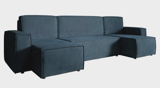 U-bank Crusado met slaapfunctie chenille | Selsey Design