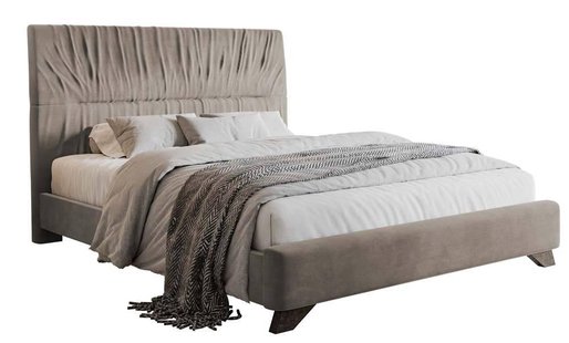 Bedframe Lea velvet 160 x 200 cm | NADUVI Collection