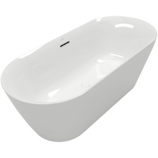 Villeroy & Boch Loop & friends bad vrijstaand 180x80cm - naadloos wit alpin uba180lof9pd00v-01