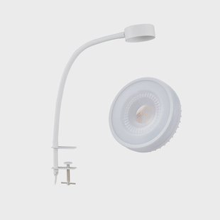 Lindby klemlamp Jyla, wit, 2.700 K, GX53