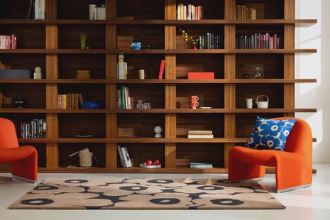 Marimekko - Vloerkleed Unikko Beige 132211 -