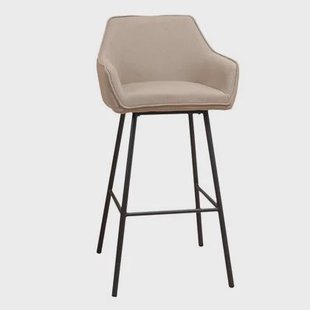 Bronx71 Scandinavische barkruk Andor gerecyclede stof taupe 65-78 cm Bronx71 Scandinavische barkruk Andor gerecyclede stof taupe 65-78 cm