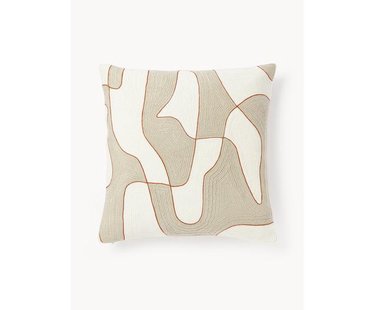 Kussenhoes Kobe met abstract patroon