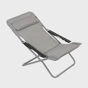 Lafuma Transabed Opvouwbare Ligstoel - Zilver