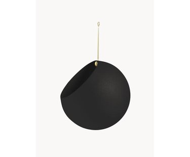 Metalen plantenpot Globe om op te hangen