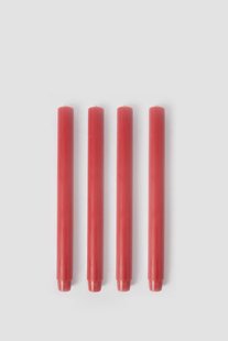 Dinerkaarsen rood&Oslash; 2,6 cm