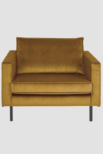 Amsterdam velvet loveseat juke oker