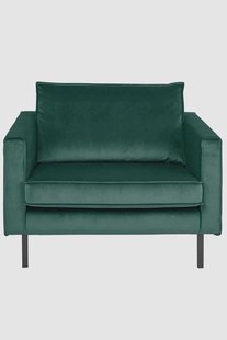 Amsterdam velvet loveseat juke groen